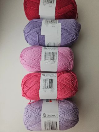 15 novelos de algodão para crochet e tricot