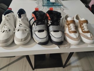 3 Pares Zapatillas Deportivas Talla 37.