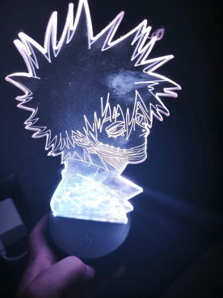 Lámpara LED Dabi 3D Acrílico BNHA