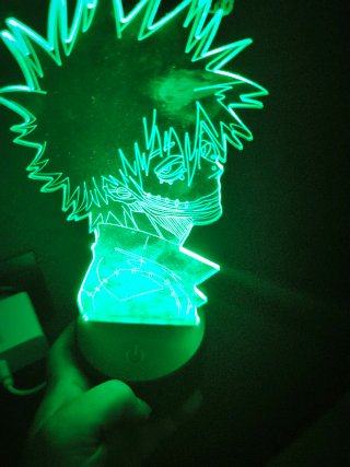 Lámpara LED Dabi 3D Acrílico BNHA