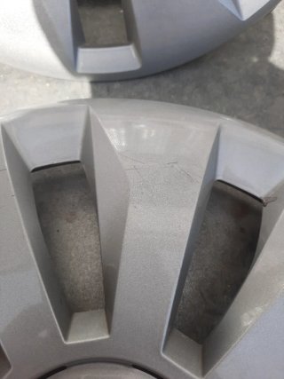 Tapacubos Skoda 15" Plateados