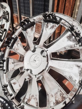 Tapacubos Skoda 15" Plateados