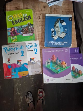 Pack 4 libros 2 ESO