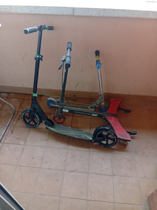 Lote Patinetes infantil y adulto