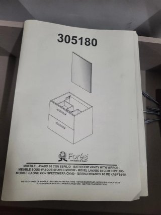 Mueble de baño suspendido con Dos cajones (NUEVO)