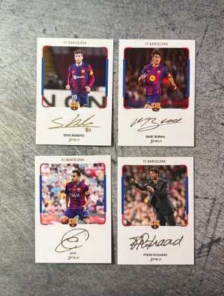 Colección COMPLETA FC Barcelona Daka Instant Cheki