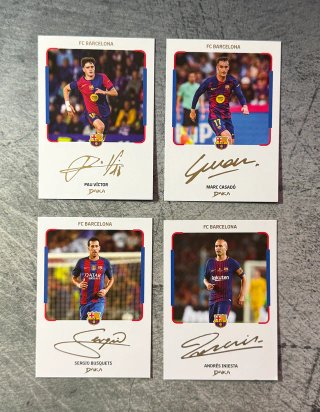 Colección COMPLETA FC Barcelona Daka Instant Cheki