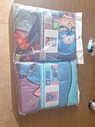 Colcha Verano Stitch y Marvel 170x250cm