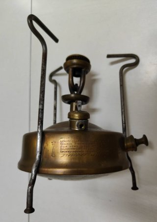 Hornillo de camping antiguo