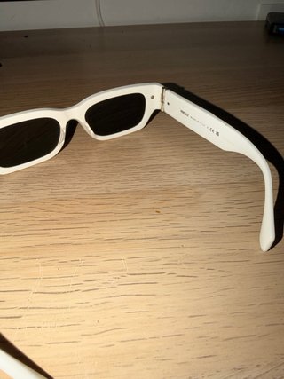ORIGINAL!!Gafas de sol Versace negras y blancas