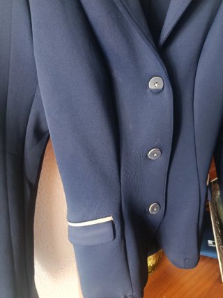 Chaqueta de concurso azul