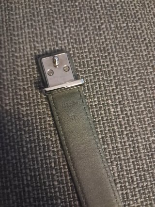 Pulsera Louis Vuitton Hombre Negra Gris