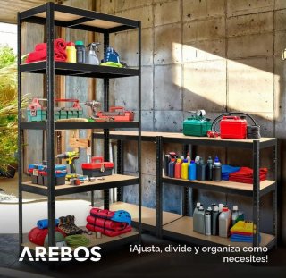 Estantería Carga Arebos 180x90x40 cm | 875 kg