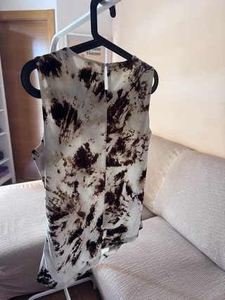 Camisa Calvin Klein Beige/Marrón, Talla M