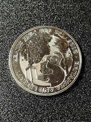 Moneda Plata Britannia Libertad 2026 1oz 999