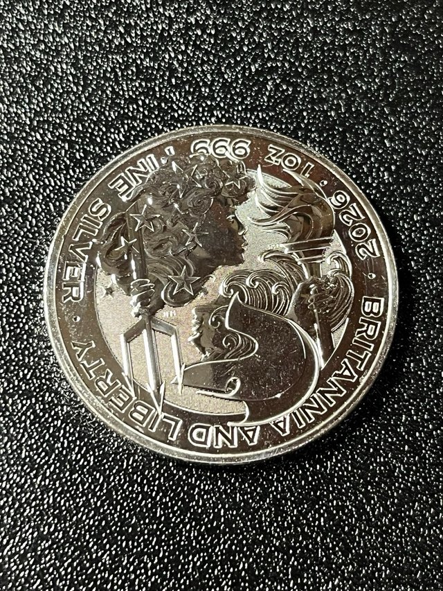 Moneda Plata Britannia Libertad 2026 1oz 999
