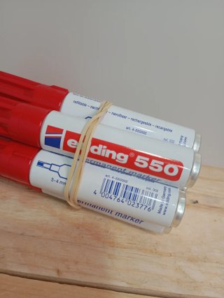 Rotuladores Edding 550 (Pack 7)