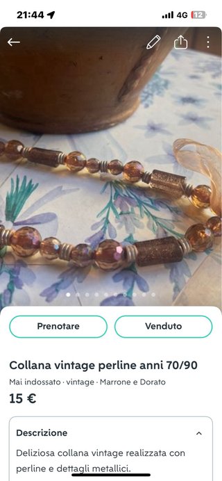Vestito copricostume vintage Intimissimi