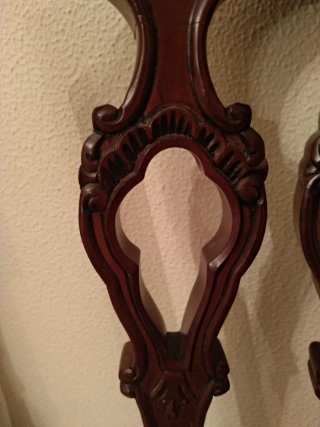 Sillas de comedor tapizadas madera