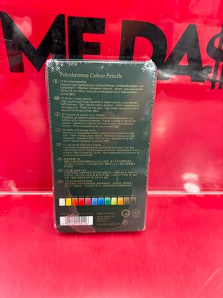 Scatola di matite Faber Castell 12 Polychromos, nuova.