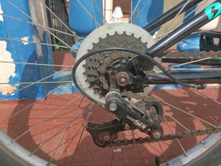 Bicicleta Montaña Niño Negra y Verde