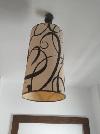 Lámpara de techo diseño japonés