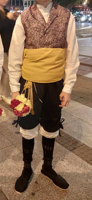 Traje Baturro Niño Talla 12/14