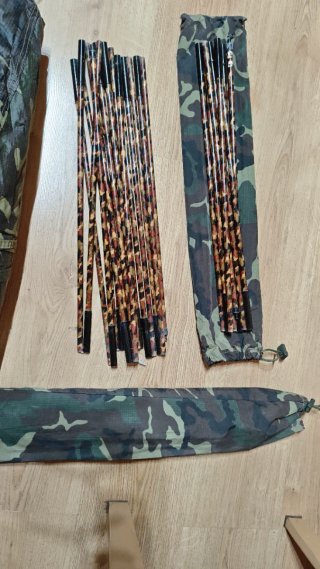 Tienda campaña militar Altus camuflaje
