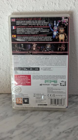 Five Nights at Freddy's Help Wanted Precintado Swi
