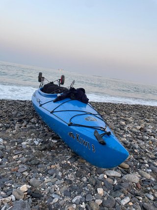 Kayak Perception Kiwi 3 + Remos y Rueda
