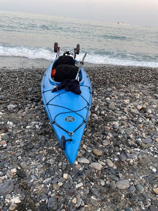 Kayak Perception Kiwi 3 + Remos y Rueda