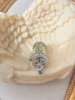 Colgante de Grava de peridoto natural