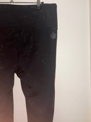 Mallas Energetics negras con estampado