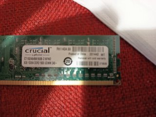 Memoria RAM Crucial 8GB DDR3 1600MHz