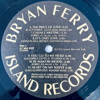 Bryan Ferry – Let's Stick Together | LP Vinilo
