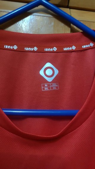 Camiseta manga corta roja