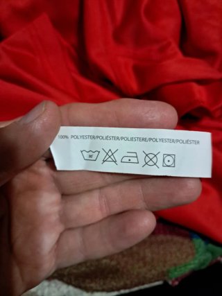 Camiseta manga corta roja
