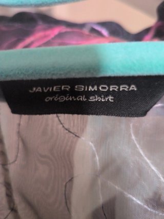 Camisa Javier Simorra .