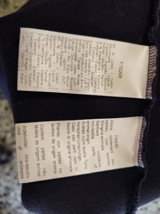 Vestido Lacoste Slim Blu