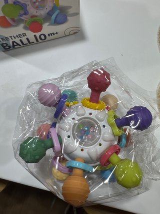Pelota sensorial para bebé 0m+