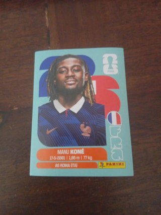 Cromos Panini Francia 2026