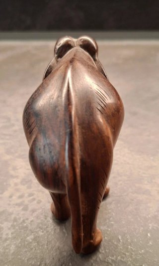 Scultura Elefante Legno