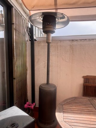 Estufa de terraza exterior metal