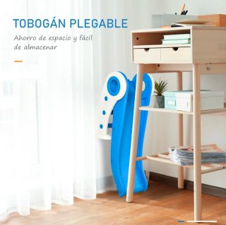 Tobogan infantil de 18 a 36 meses 120x50x56 azul