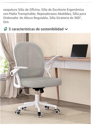 Silla de oficina ergonómica nueva a estrenar