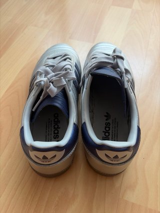 Adidas Samba Plateadas Talla 40