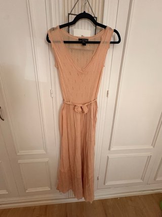 Vestido Mango Naranja Talla S rosa anaranjado