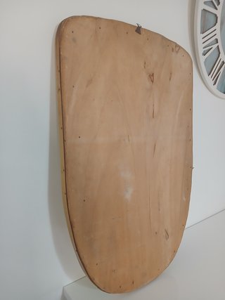Specchio Vintage Ottone Asimmetrico Anni '50