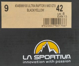 Botas La Sportiva Ultra Raptor II Mid GTX