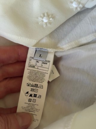 Top Intimissimi bianco con fiori